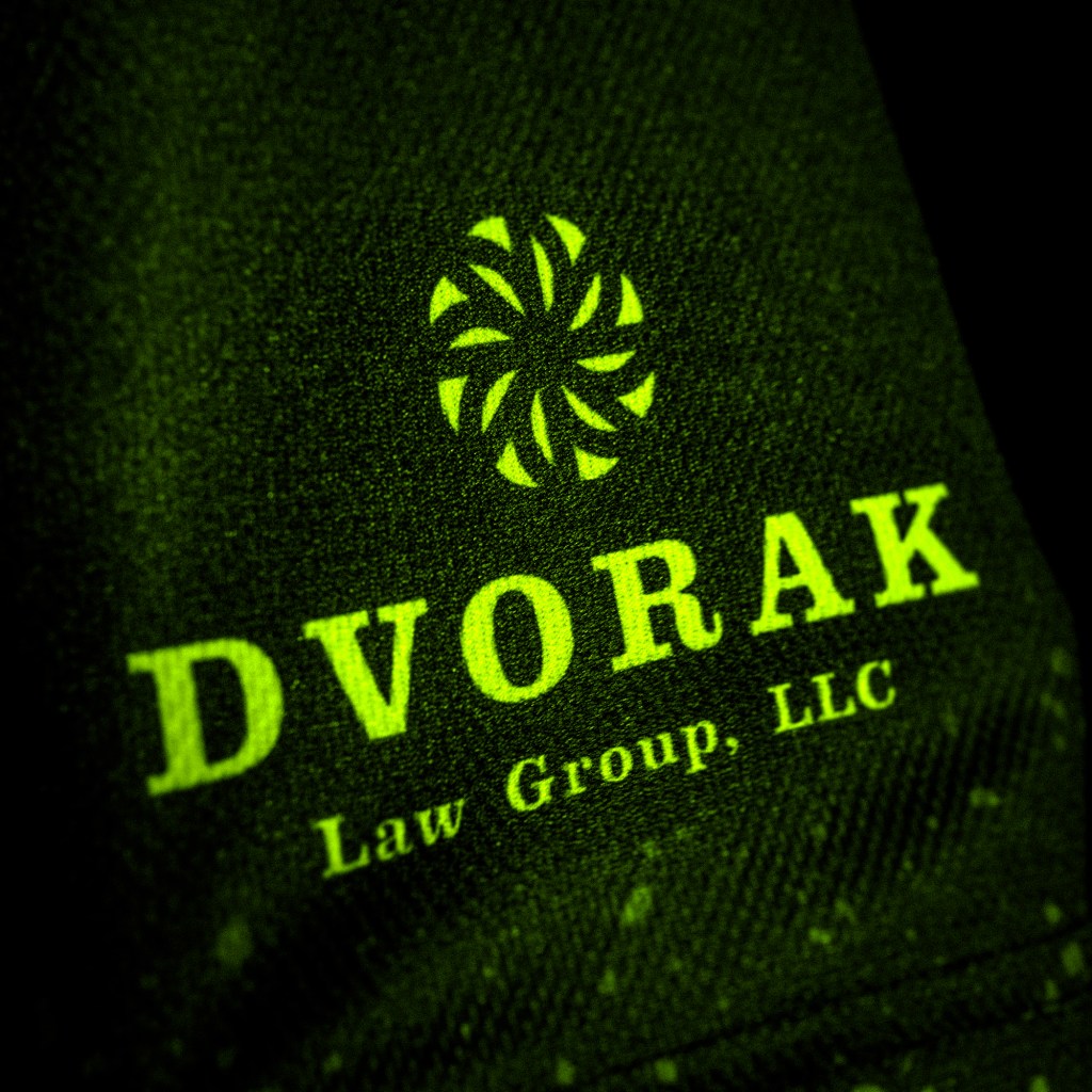 The Dvorak Law Group logo on Union Omaha's 2024 Hummel primary jersey.