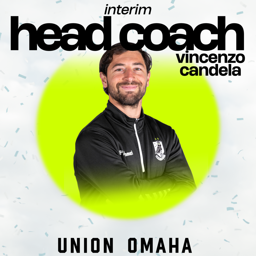 Union Omaha names VIncenzo Candela as interim head coach
