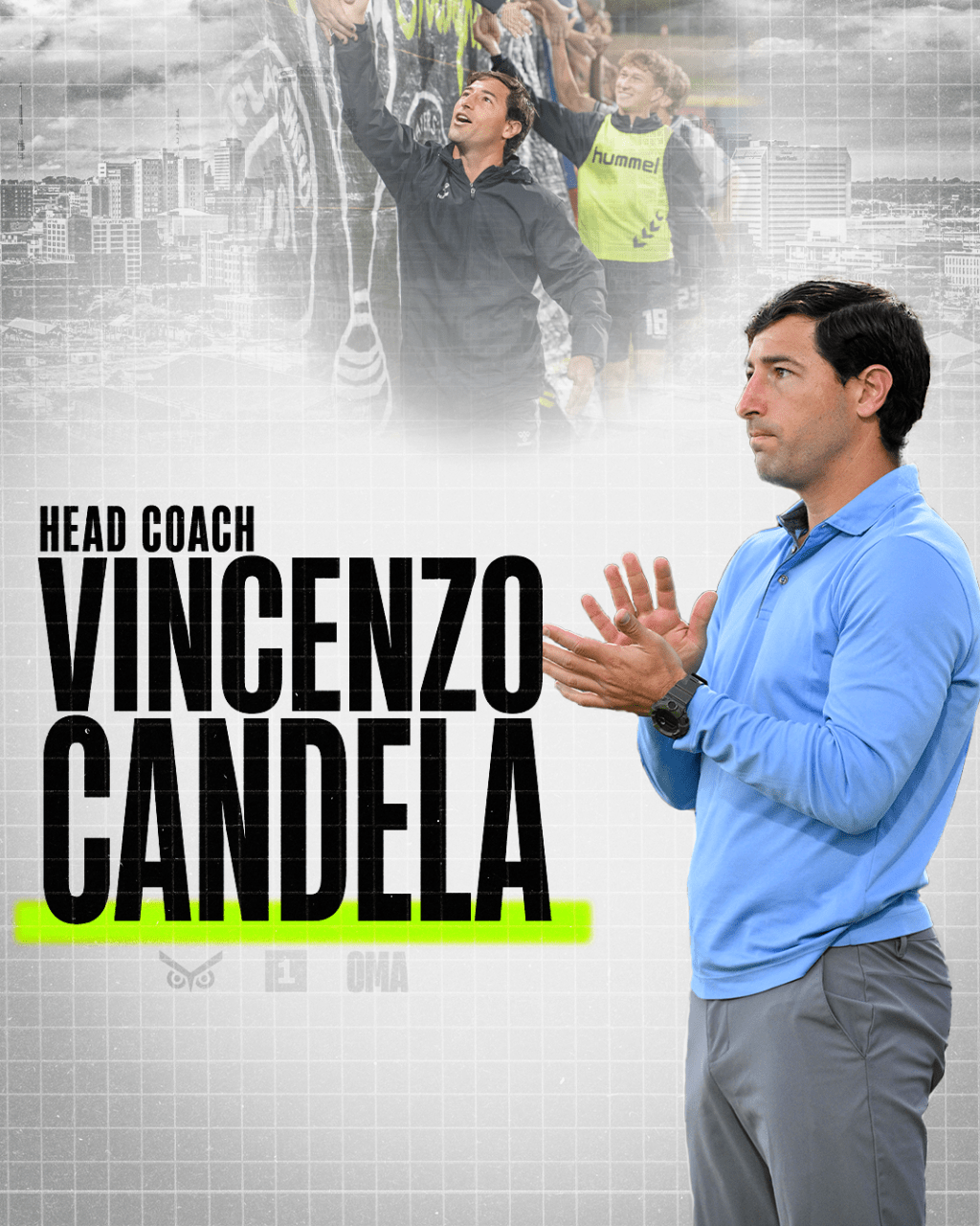 Vincenzo Candela is being hired as the third head coach in club history