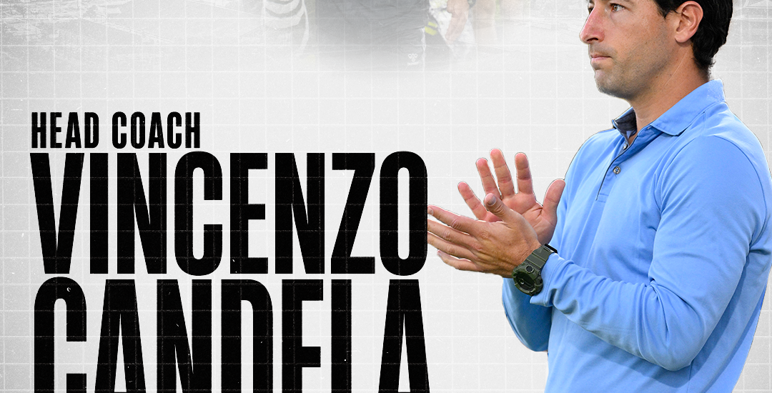 Vincenzo Candela is being hired as the third head coach in club history