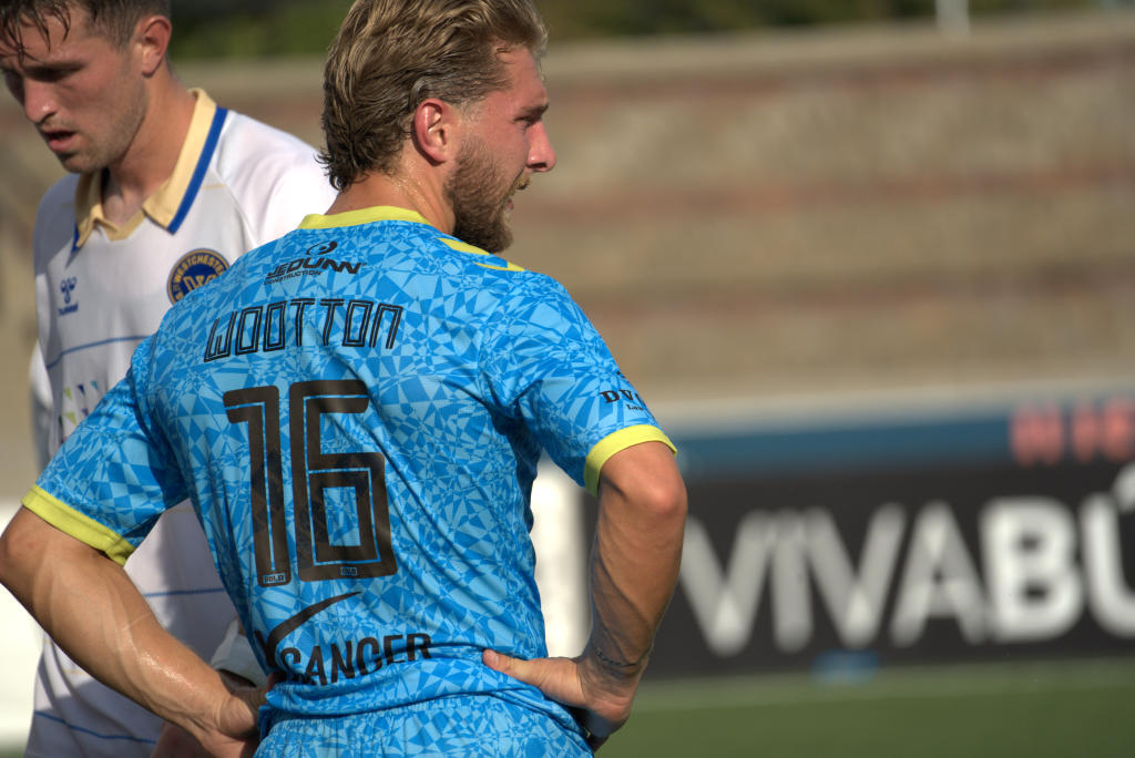 Laurence Wootton in a match against Westchester SC.