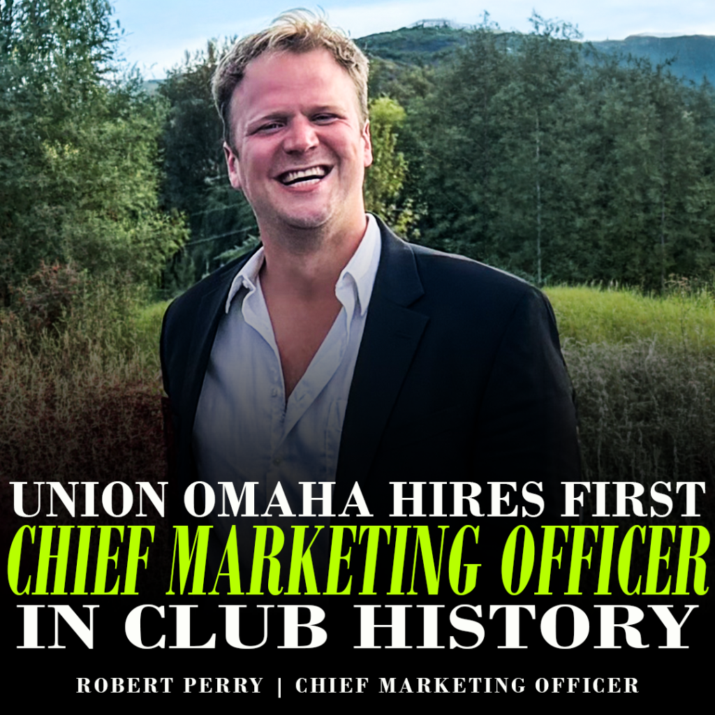 Robert Perry becomes Union Omaha's first Chief Marketing Officer